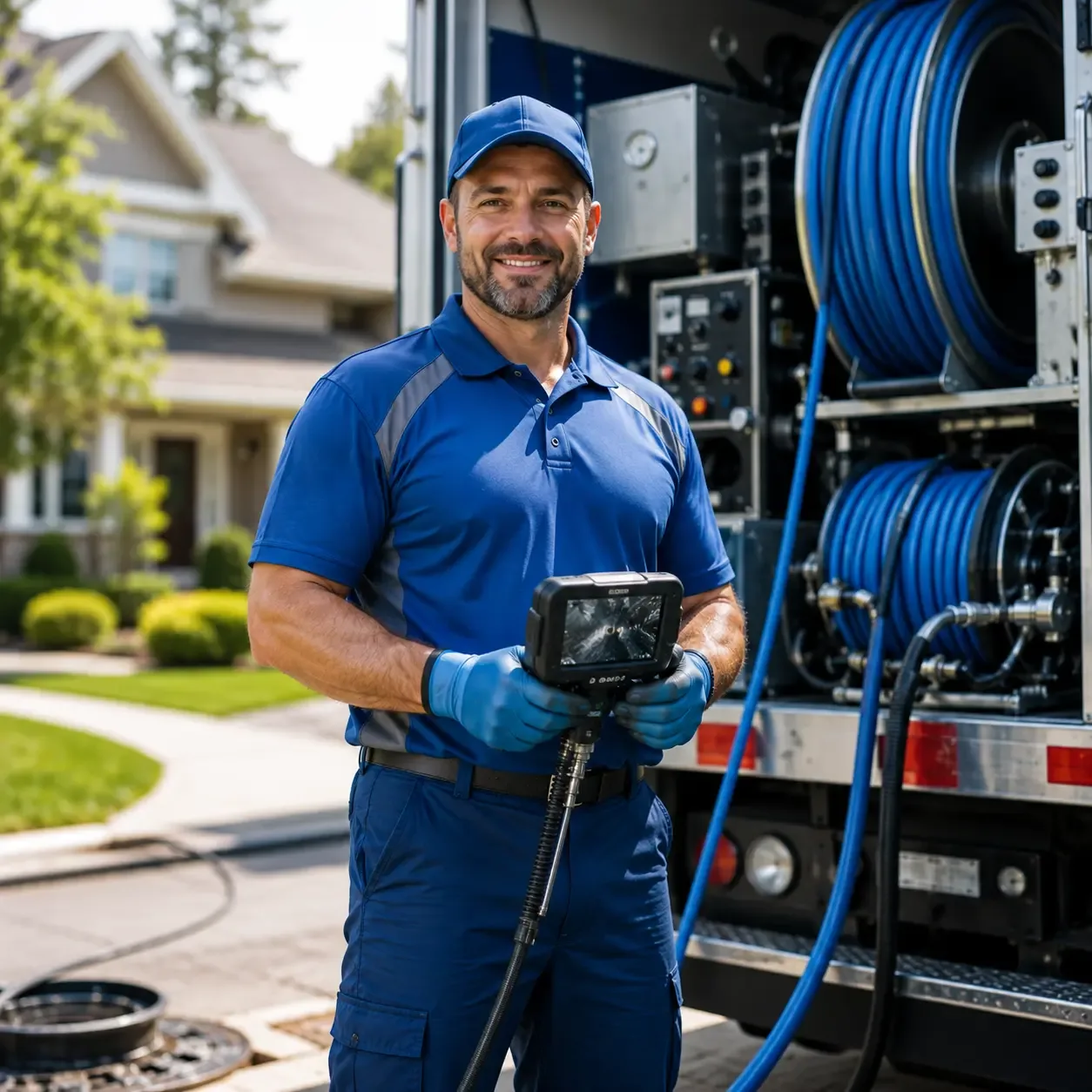 Local outdoor drain cleaning specialists in Washington, NE